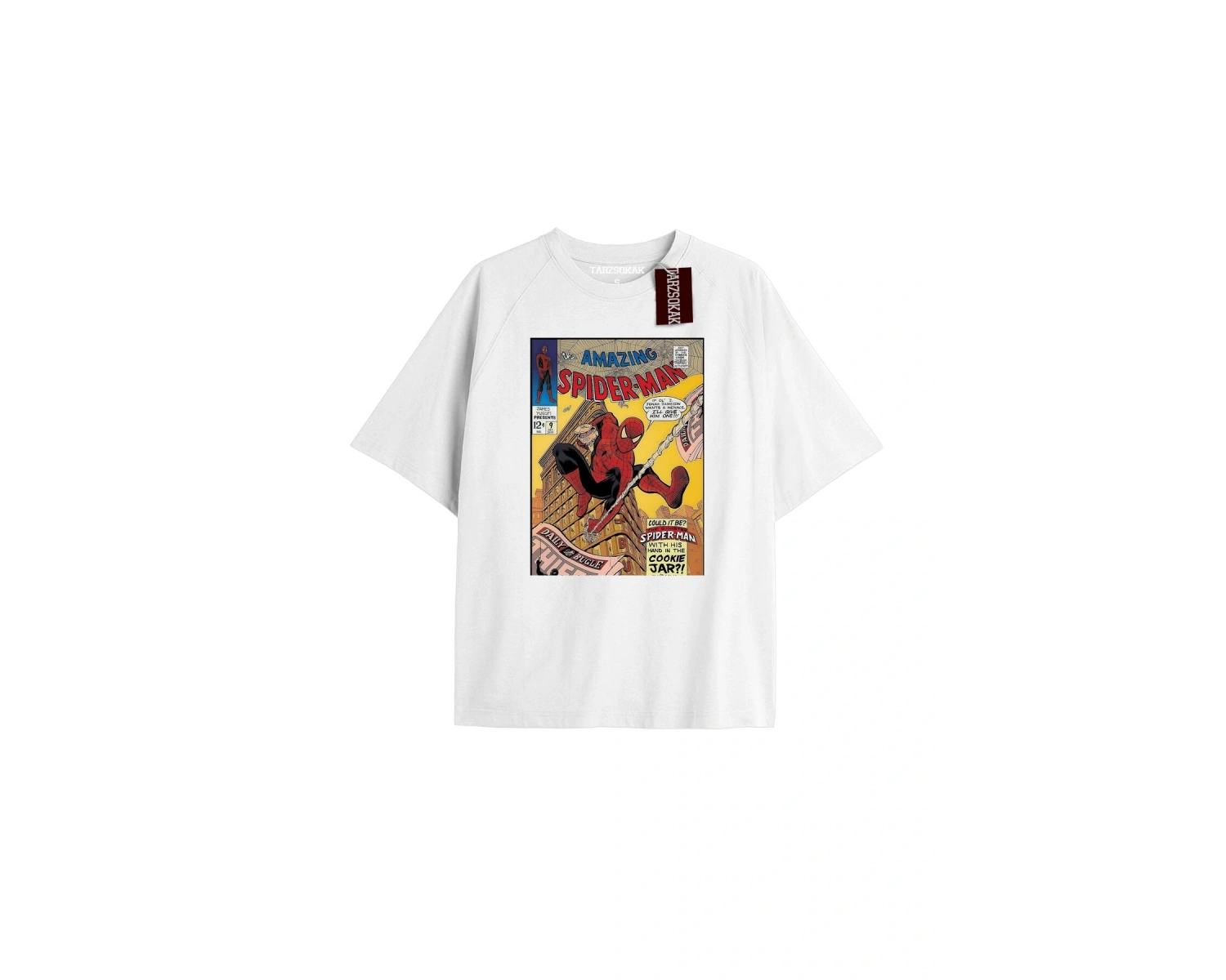 Spider-Man Gazete baskı Model No Way Home Tshirt