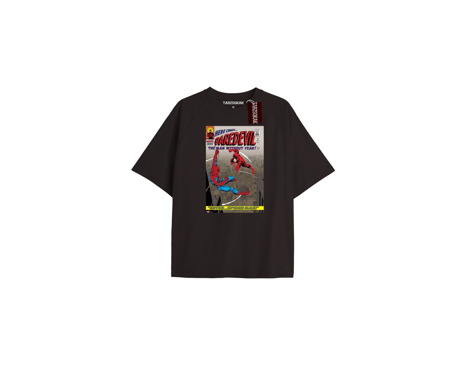 Spider-Man Gazete baskı Model No Way Home Tshirt