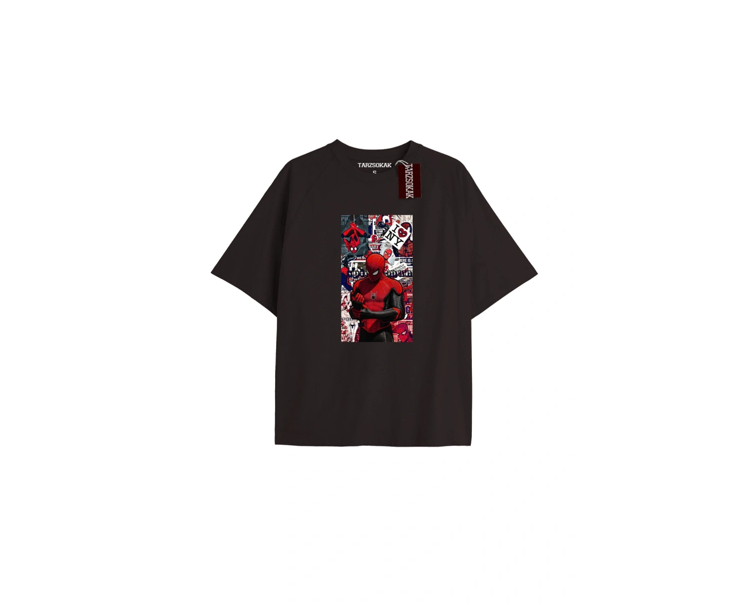 Spider-Man Gazete baskı Model No Way Home Tshirt