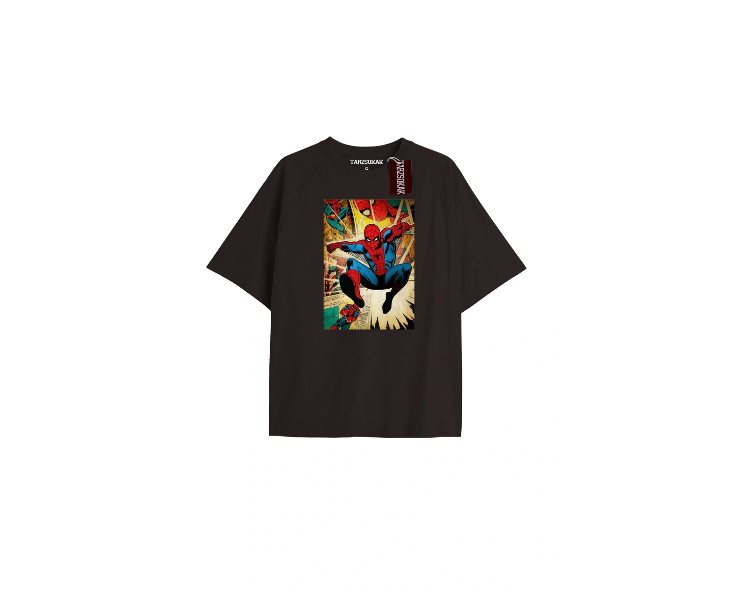 Spider-Man Gazete baskı Model No Way Home Tshirt