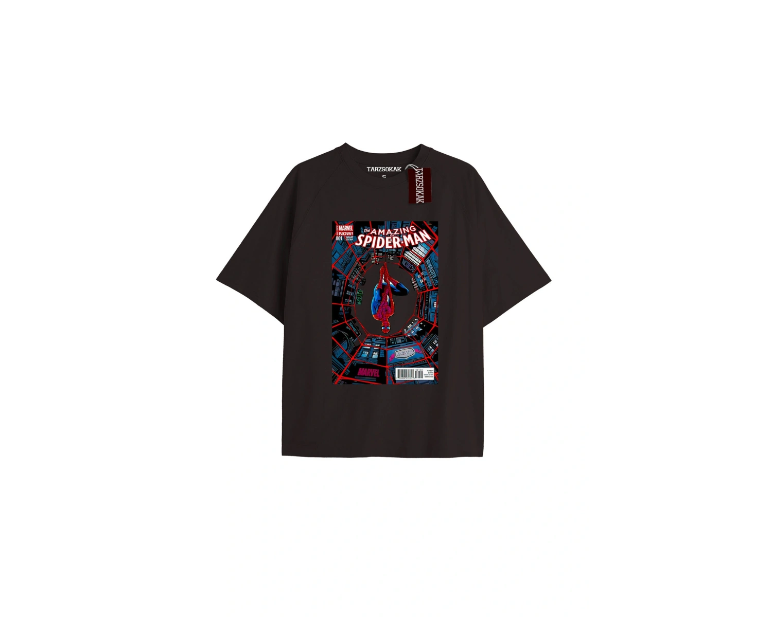 Spider-Man Gazete baskı Model No Way Home Tshirt
