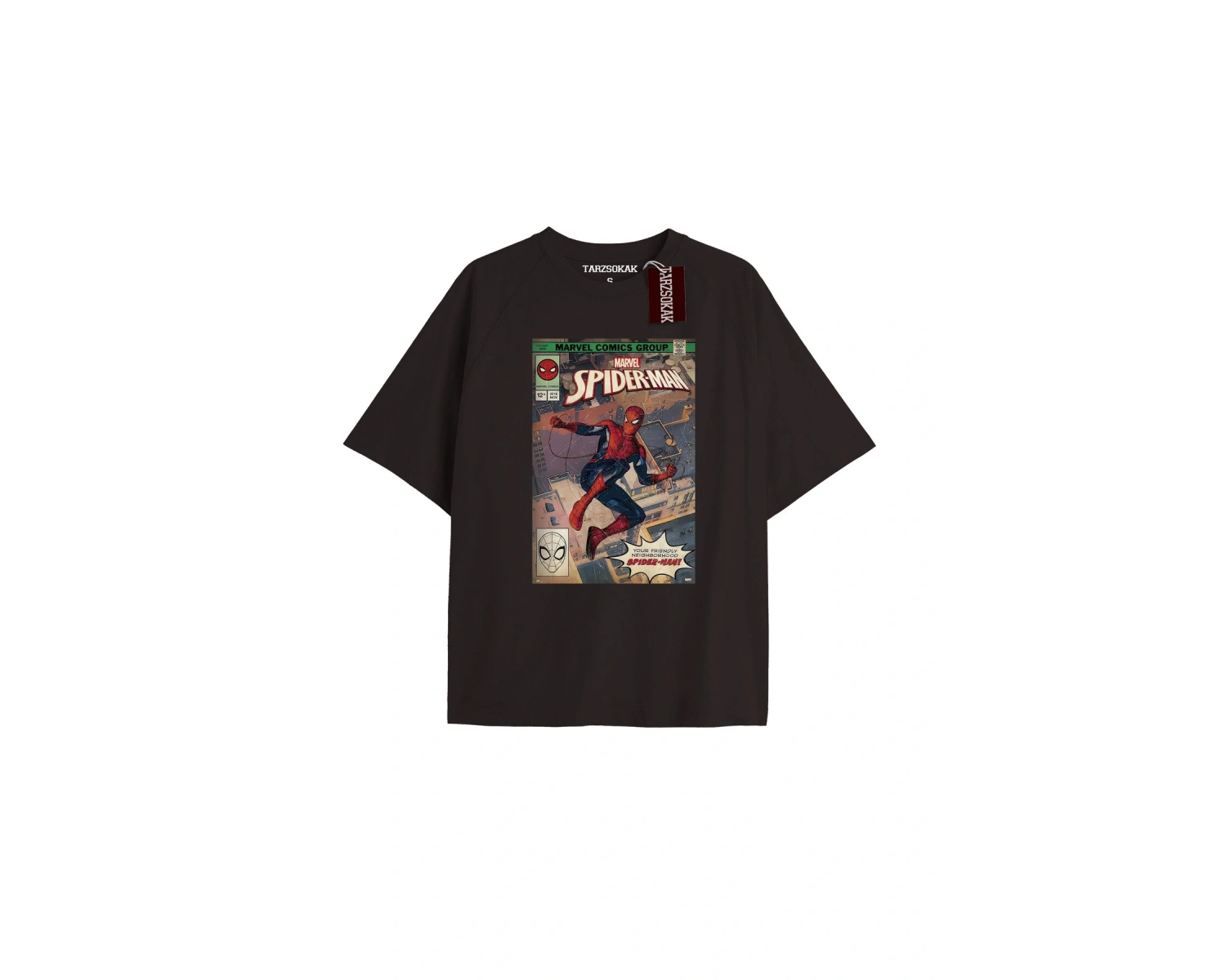 Spider-Man Gazete baskı Model No Way Home Tshirt
