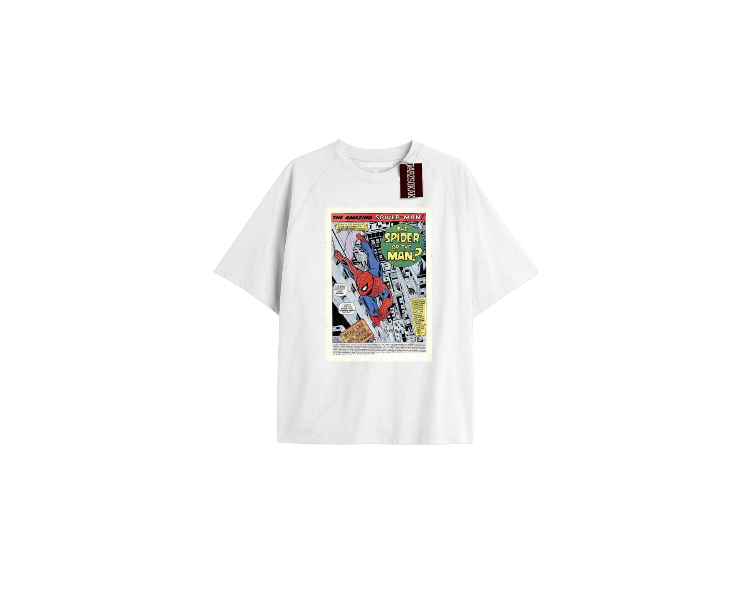 Spider-Man Gazete baskı Model No Way Home Tshirt