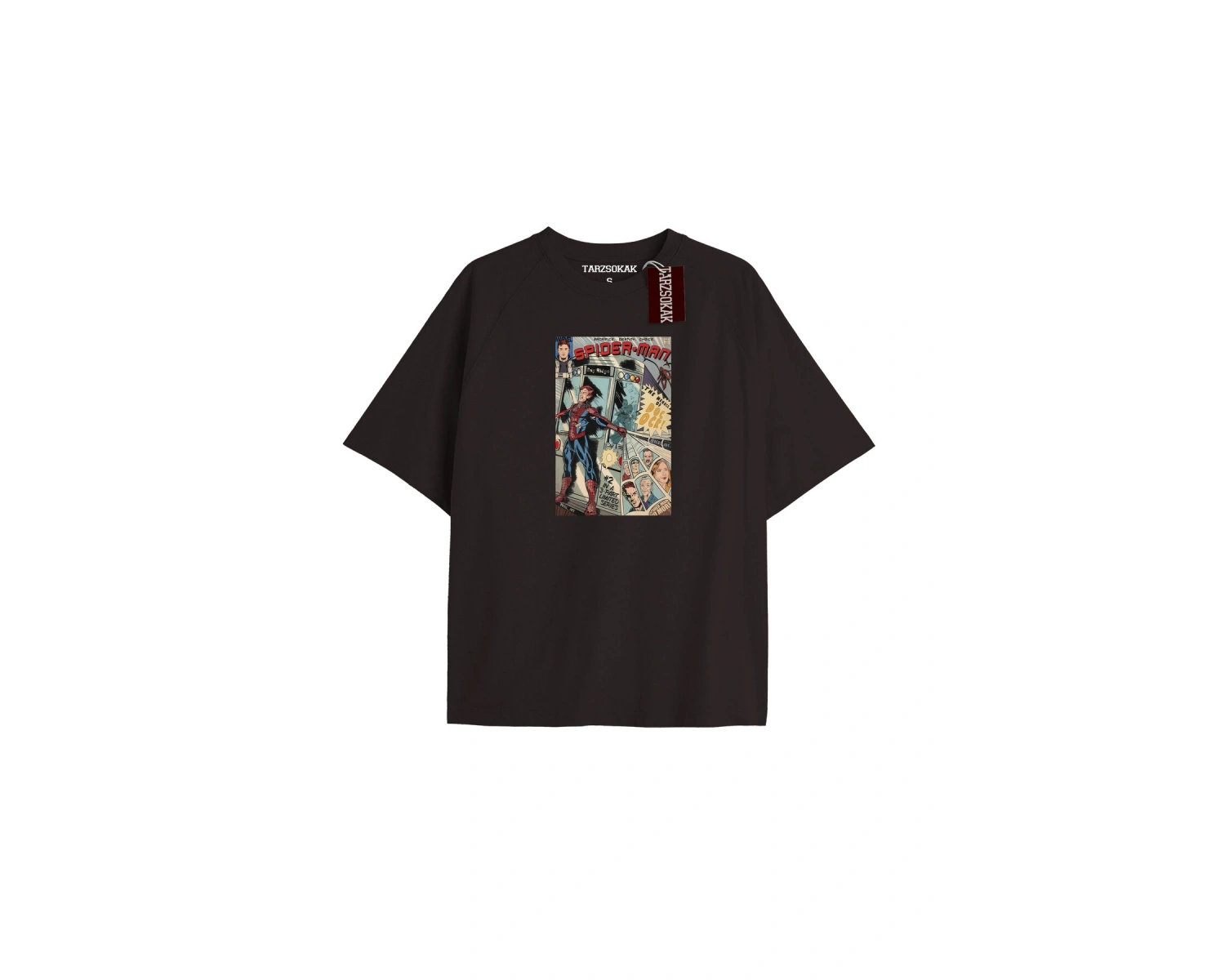 Spider-Man Gazete baskı Model No Way Home Tshirt