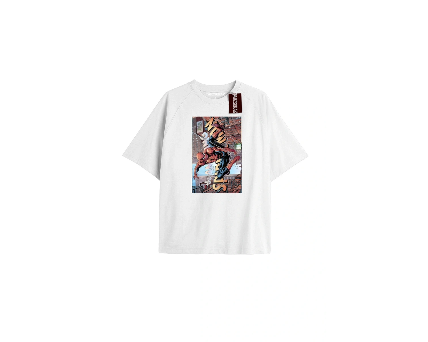 Spider-Man Gazete baskı Model No Way Home Tshirt