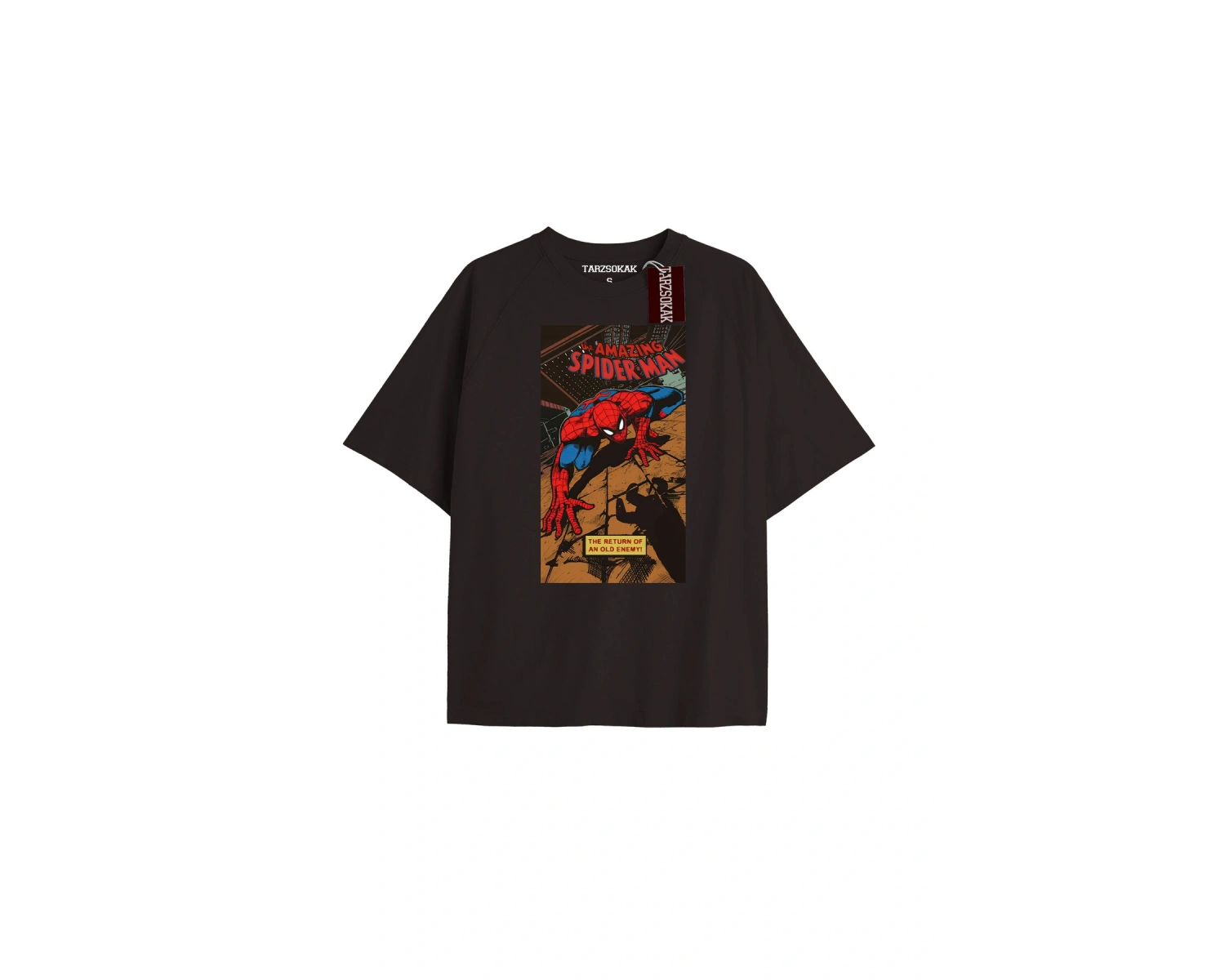 Spider-Man Gazete baskı Model No Way Home Tshirt