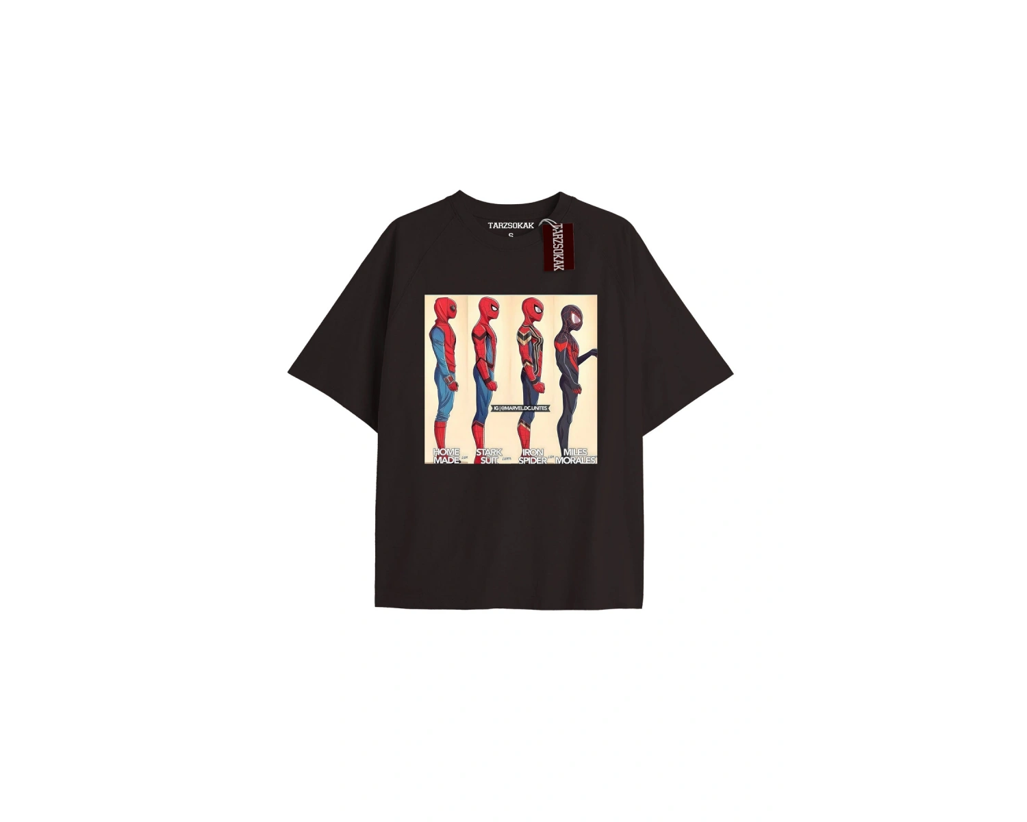 Spider-Man Gazete baskı Model No Way Home Tshirt