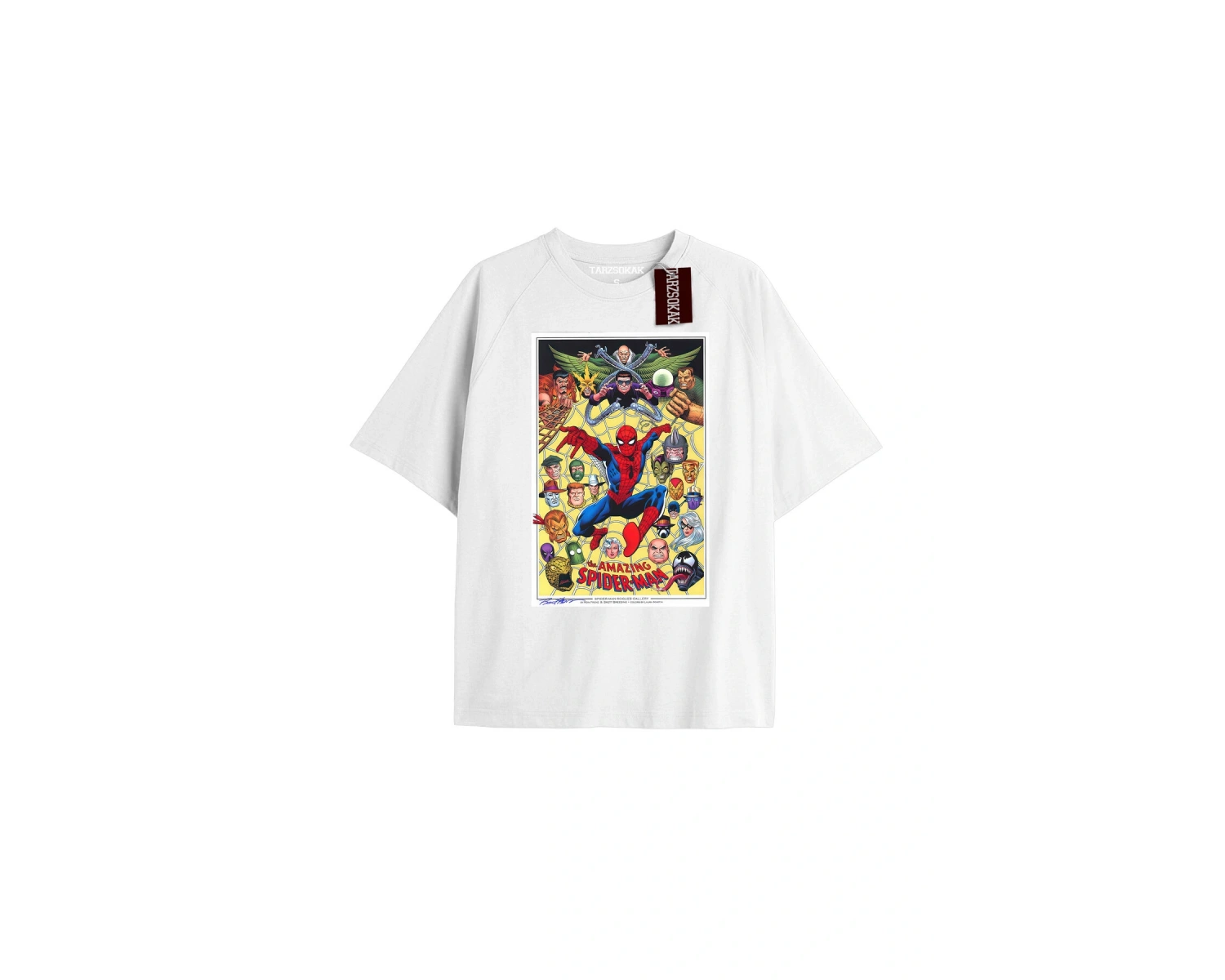 Spider-Man Gazete baskı Model No Way Home Tshirt