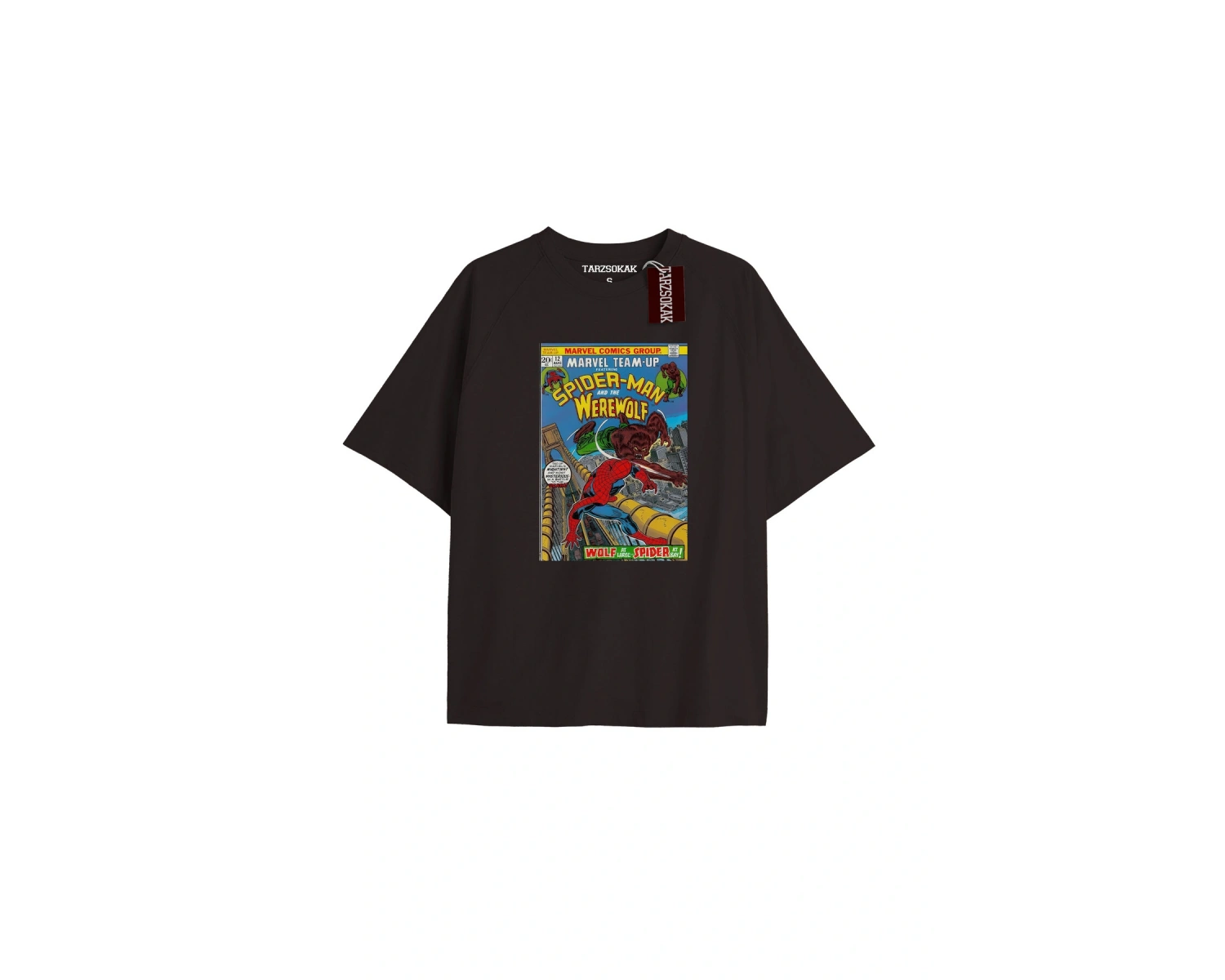 Spider-Man Gazete baskı Model No Way Home Tshirt