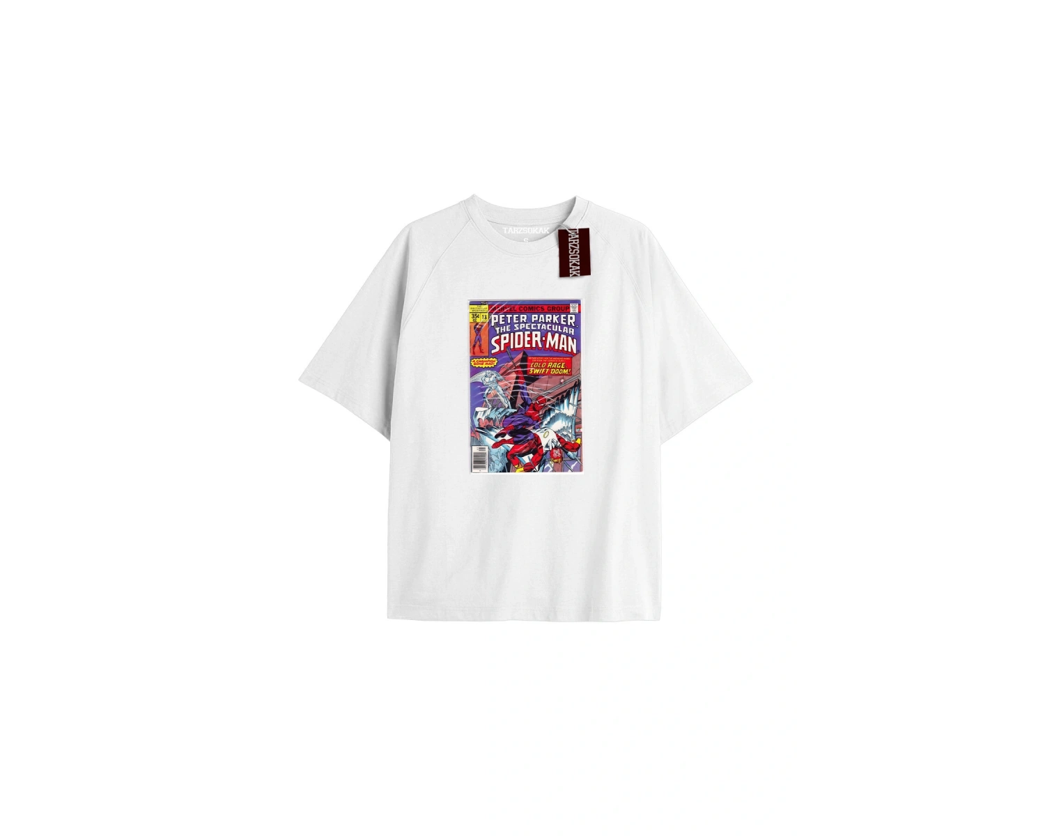 Spider-Man Gazete baskı Model No Way Home Tshirt
