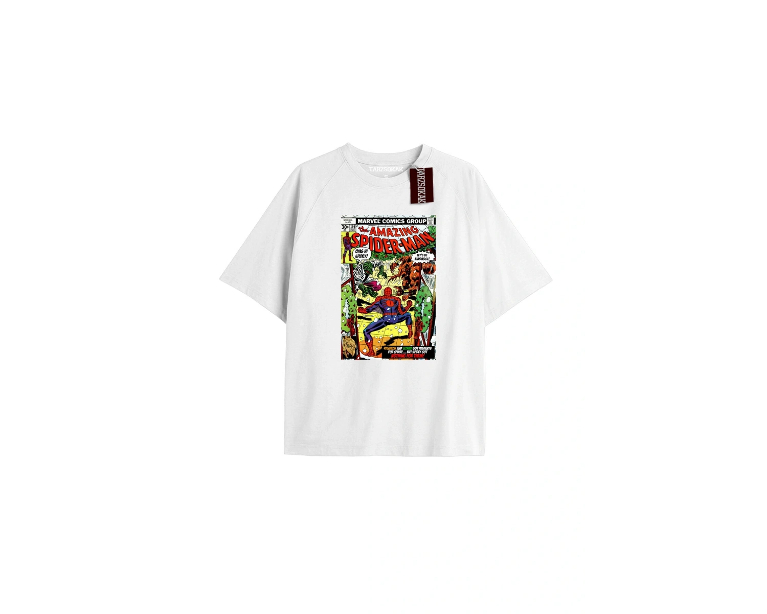 Spider-Man Gazete baskı Model No Way Home Tshirt