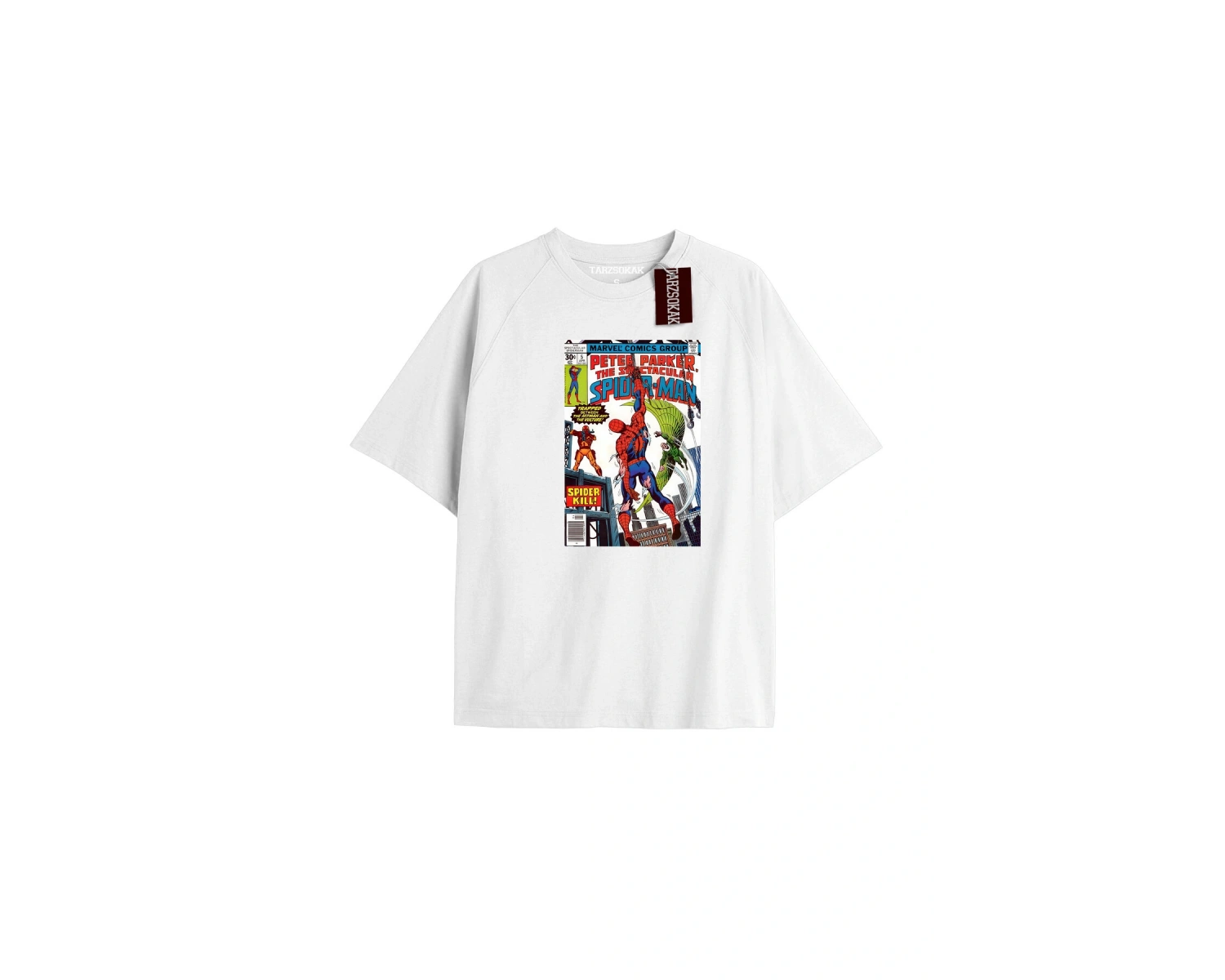 Spider-Man Gazete baskı Model No Way Home Tshirt