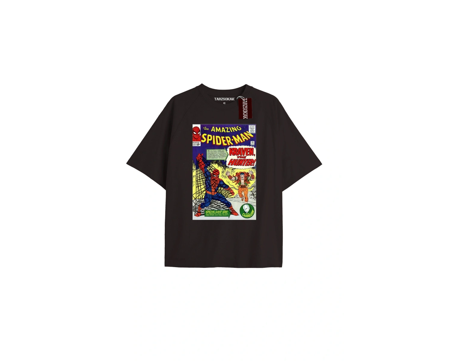 Spider-Man Gazete baskı Model No Way Home Tshirt