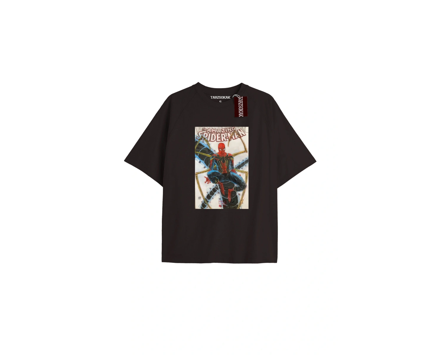 Spider-Man Gazete baskı Model No Way Home Tshirt