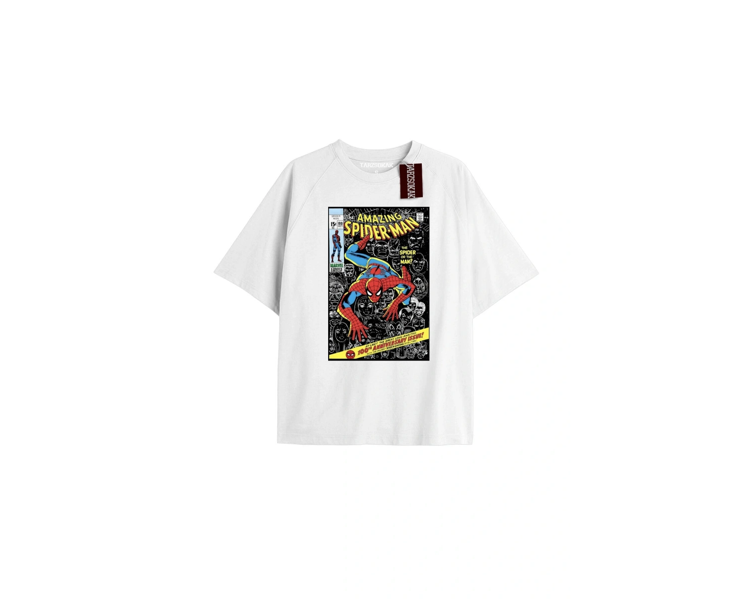 Spider-Man Gazete baskı Model No Way Home Tshirt