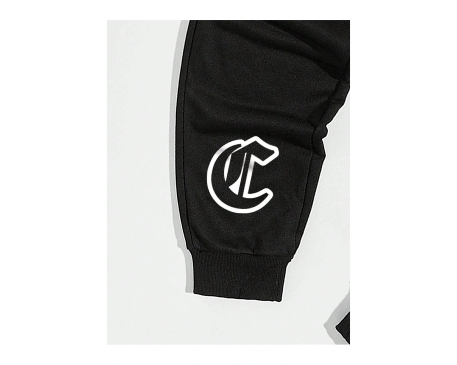 Sporsity Letter Graphic Drawstring Eşofman Altı