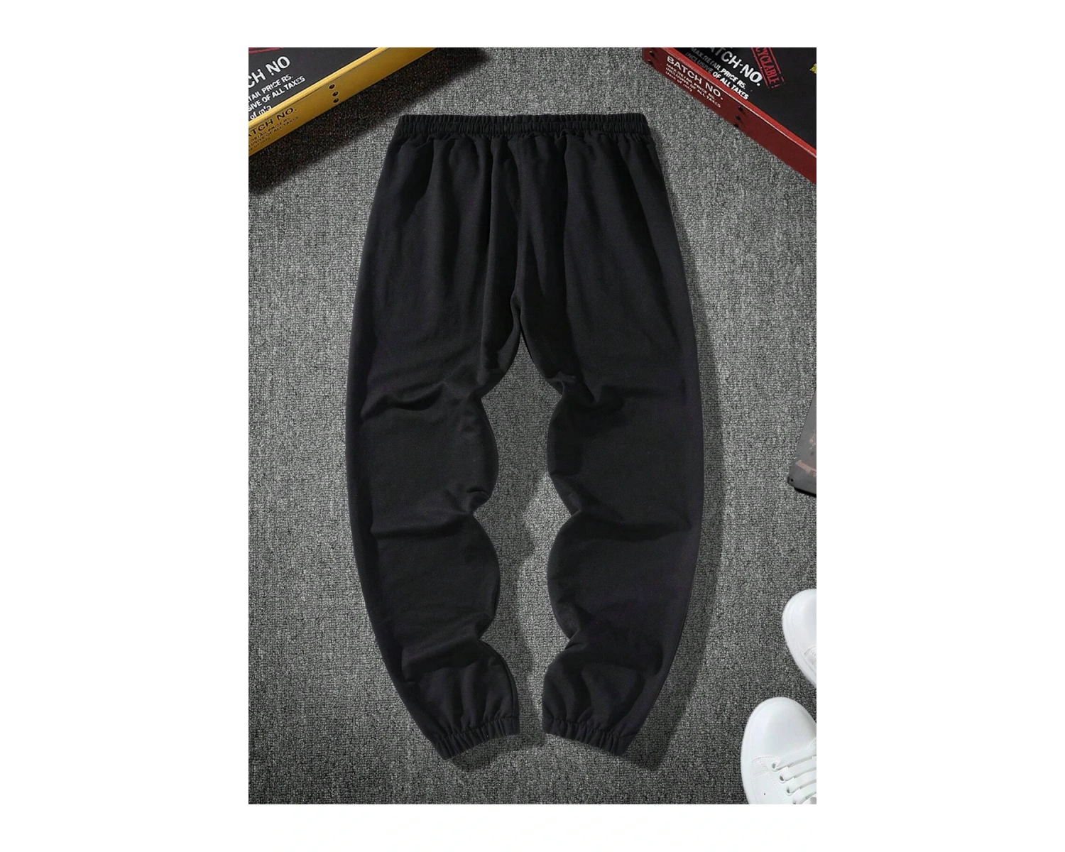 Sporsity Letter Graphic Drawstring Waist Eşofman Altı