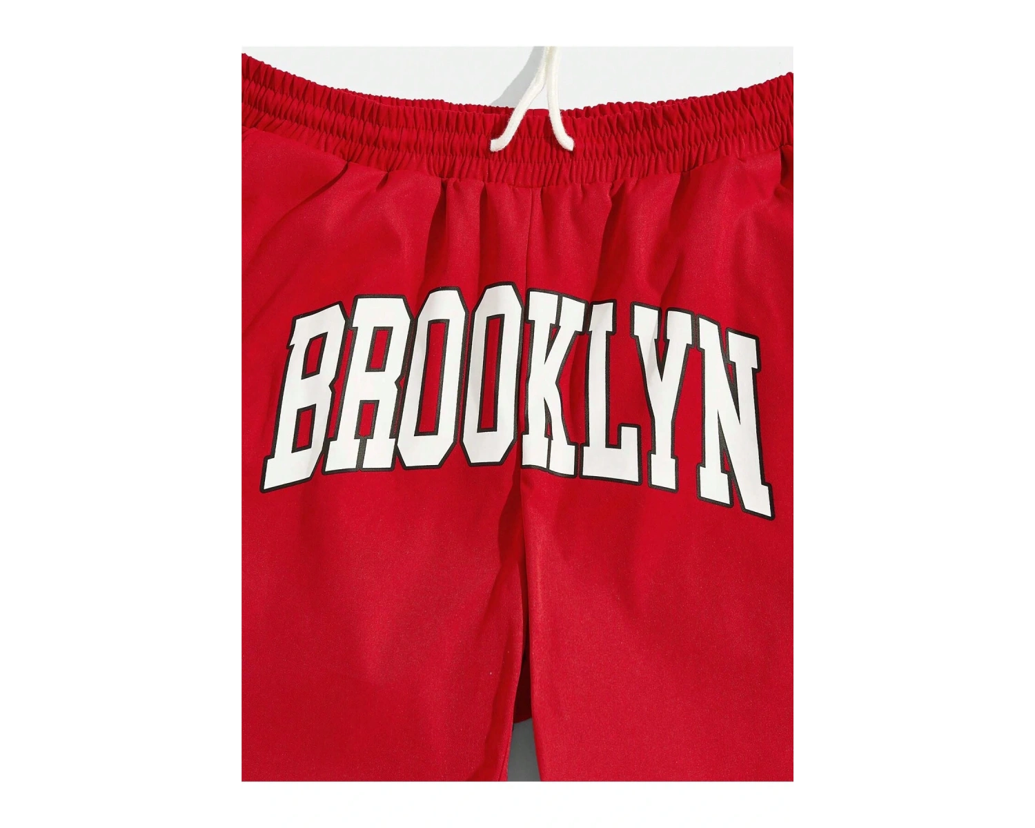 Sporsity Letter Graphic Drawstring Waist Pants