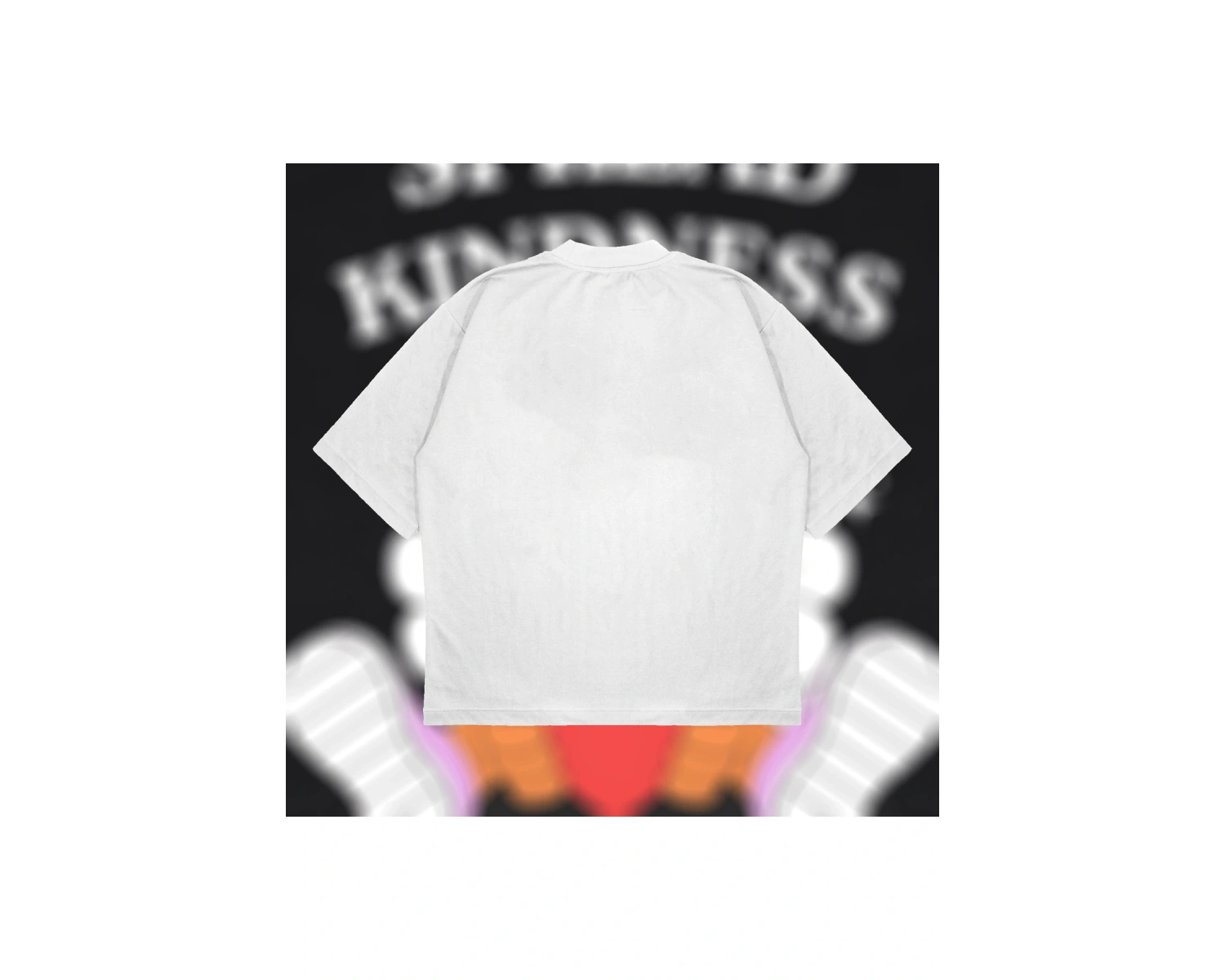 Spread Kindness Oversize Unisex Pamuklu Nefes Alan Kalın Kumaşlı