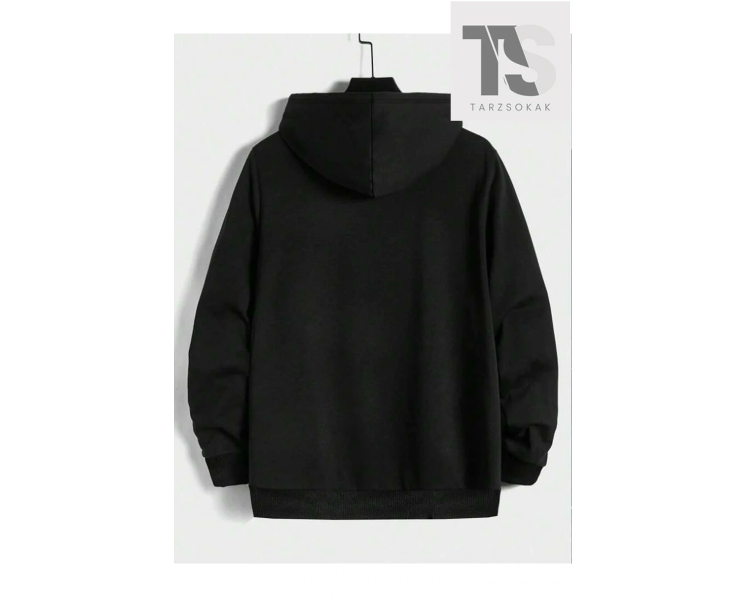 Star Desen Sweatshirt Fermuarlı Hırka Unisex