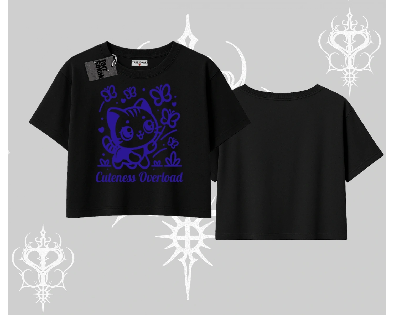 Stay Cool Kedi Baskılı Babby Tee Tshirt