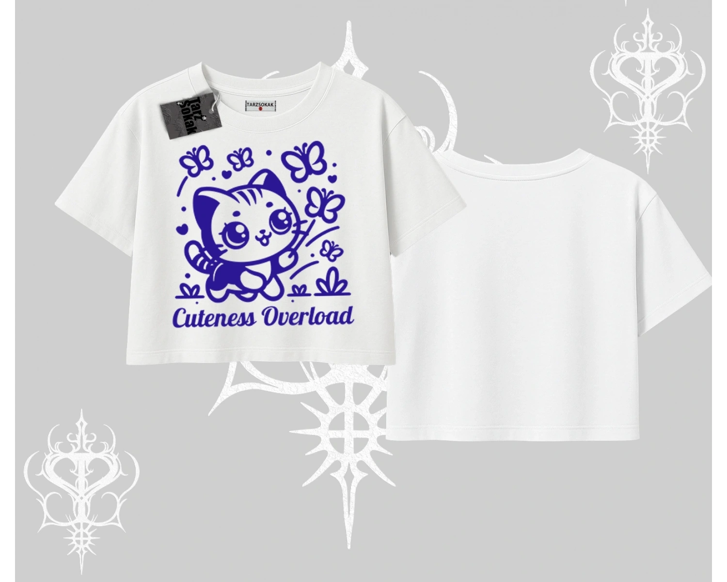 Stay Cool Kedi Baskılı Babby Tee Tshirt