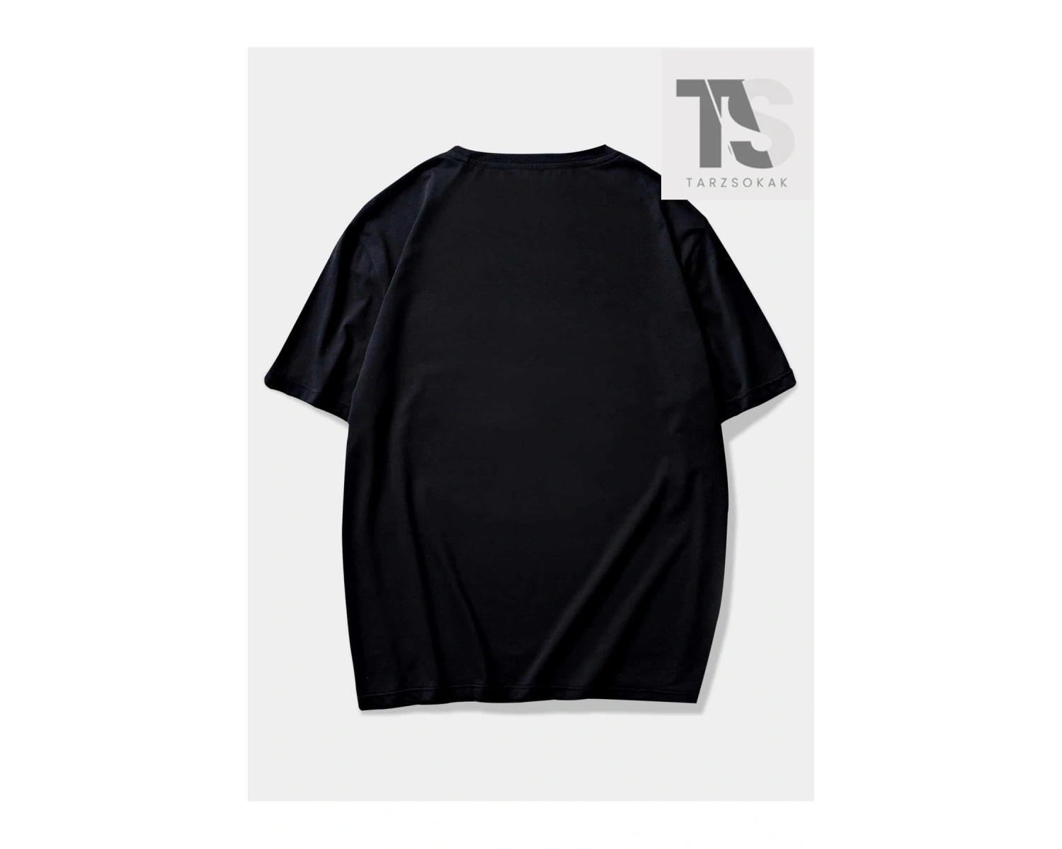 Street Life Erkek Kafatası Baskı Yuvarlak Yaka Kısa Kollu Günlük Tişört