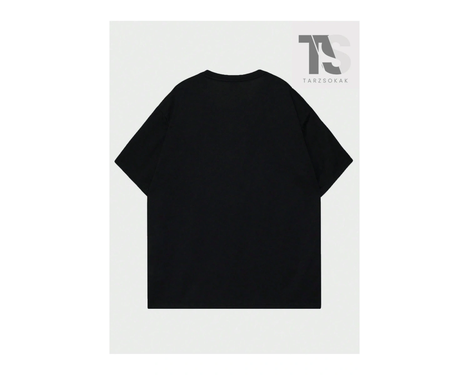 Street Life Erkek Kanat & Harf Baskılı Oversize T-shirt