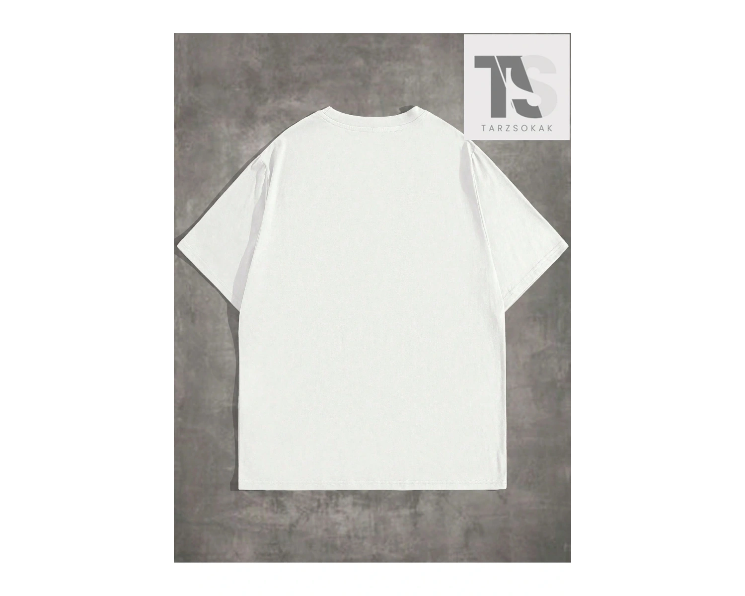 Street Life Erkek Mektup ve Örümcek Baskılı Tişört