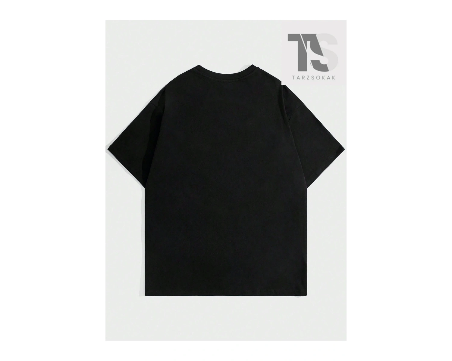 Street Life Erkek Mektup ve Yıldız Grafikli Tişört