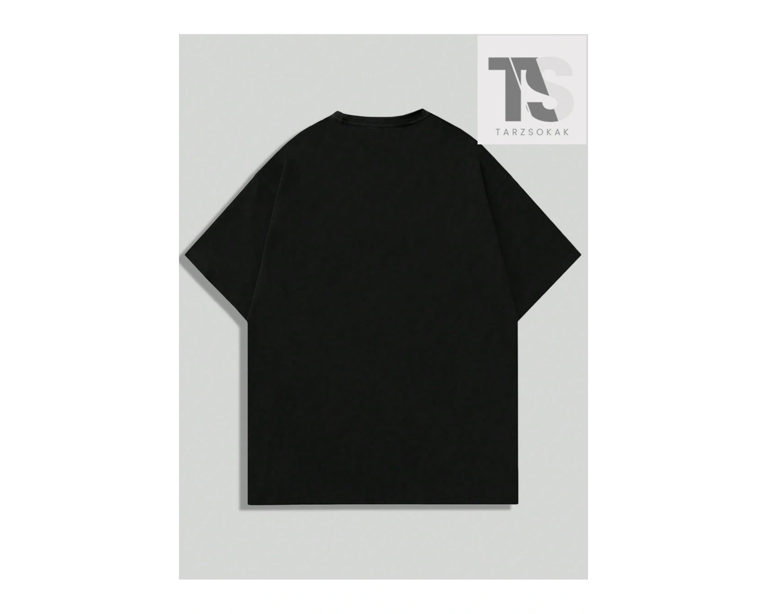 Street Life Erkek Melek & Harf Baskılı Kısa Kollu T-shirt