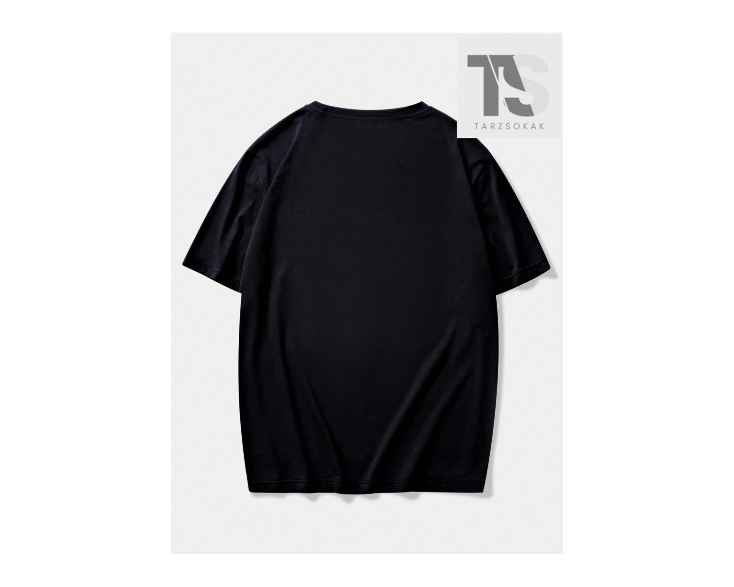 Street Life Erkek Relax Fit Heykel Baskı Damla Omuz Tişört