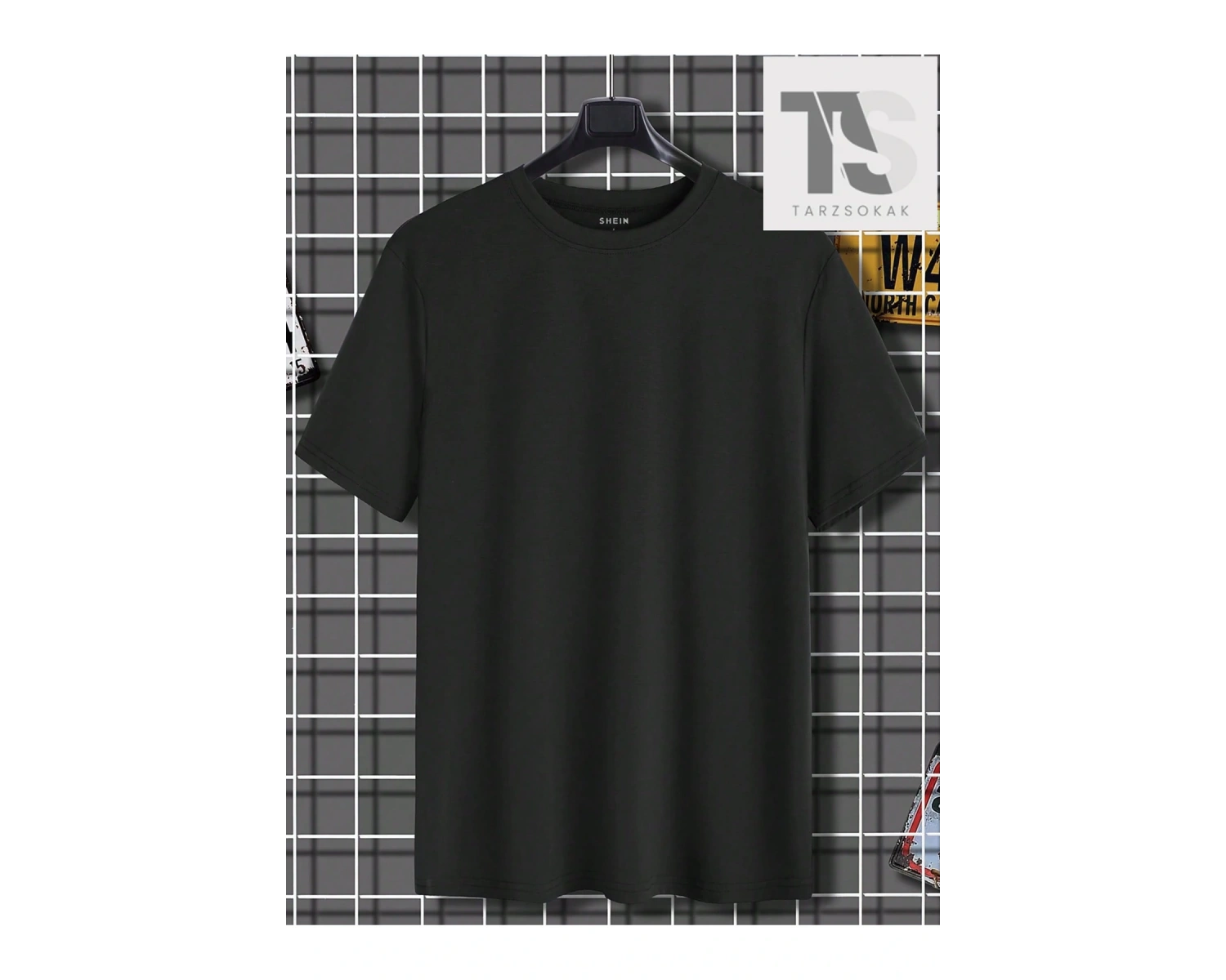 Street Life Erkek Slogan ve İskelet Baskılı Tişört