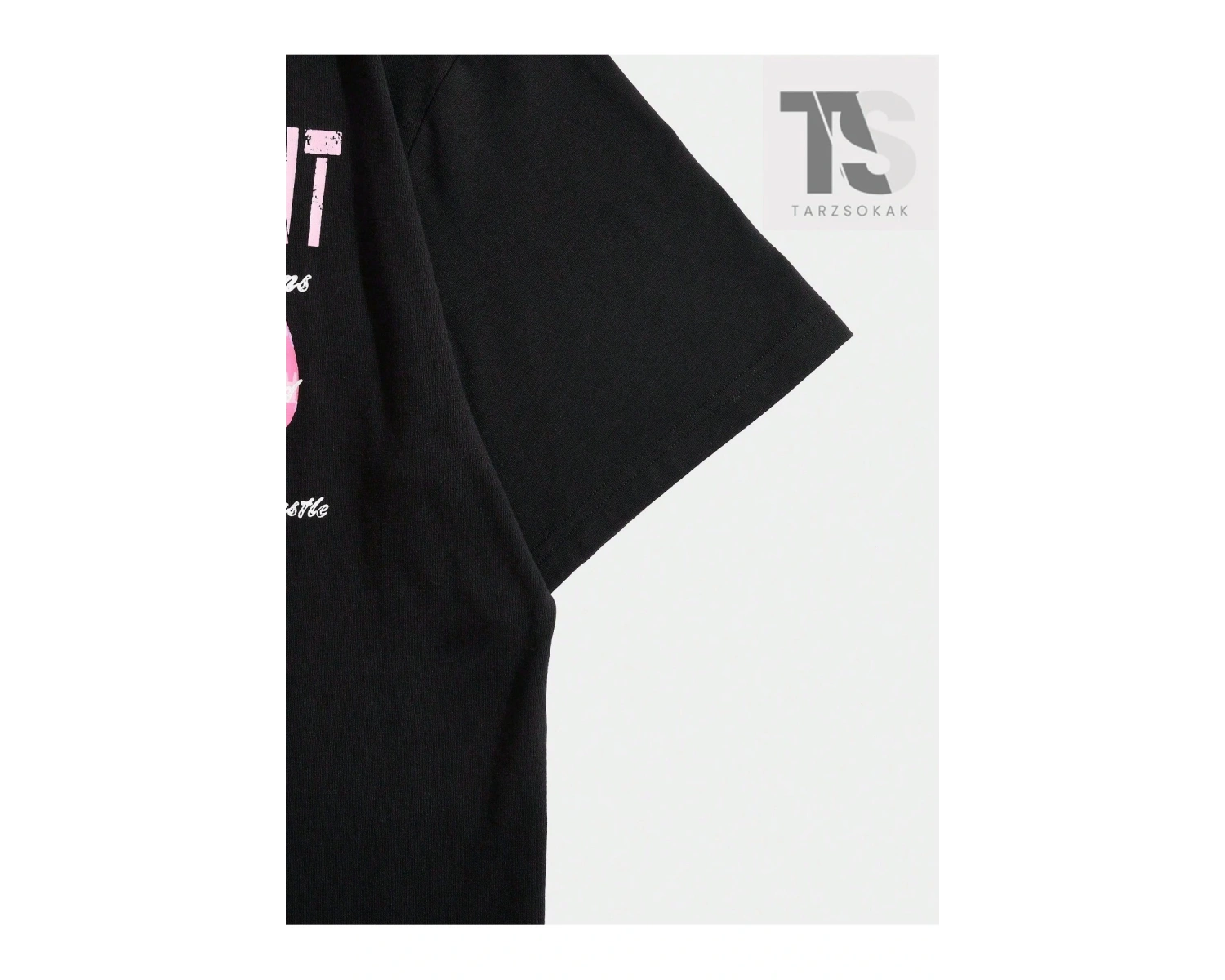 Street Life Erkek Sloganlı Grafik Tişört