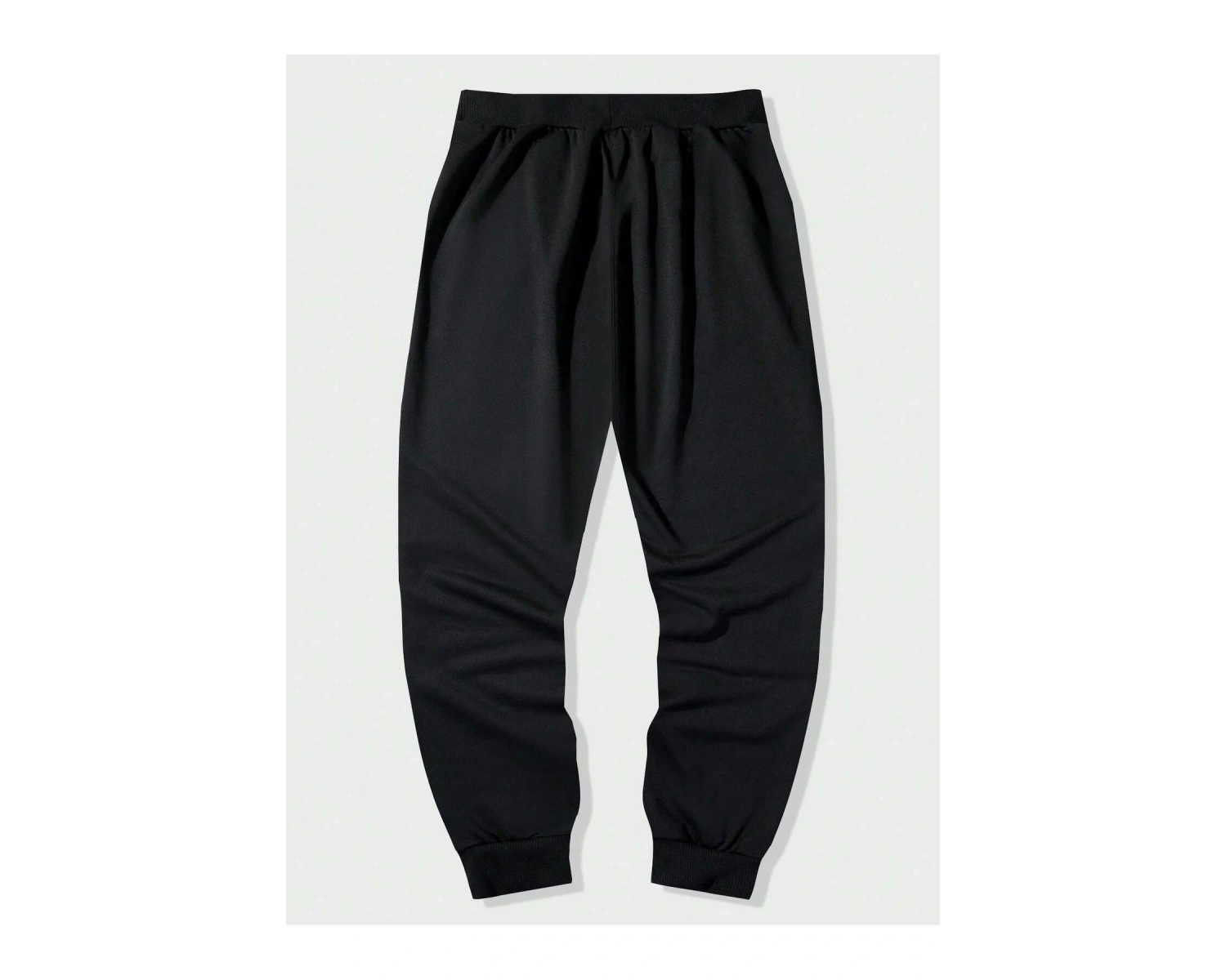 Street Life Guys Cartoon & Letter Graphic Drawstring Waist Eşofman Altı