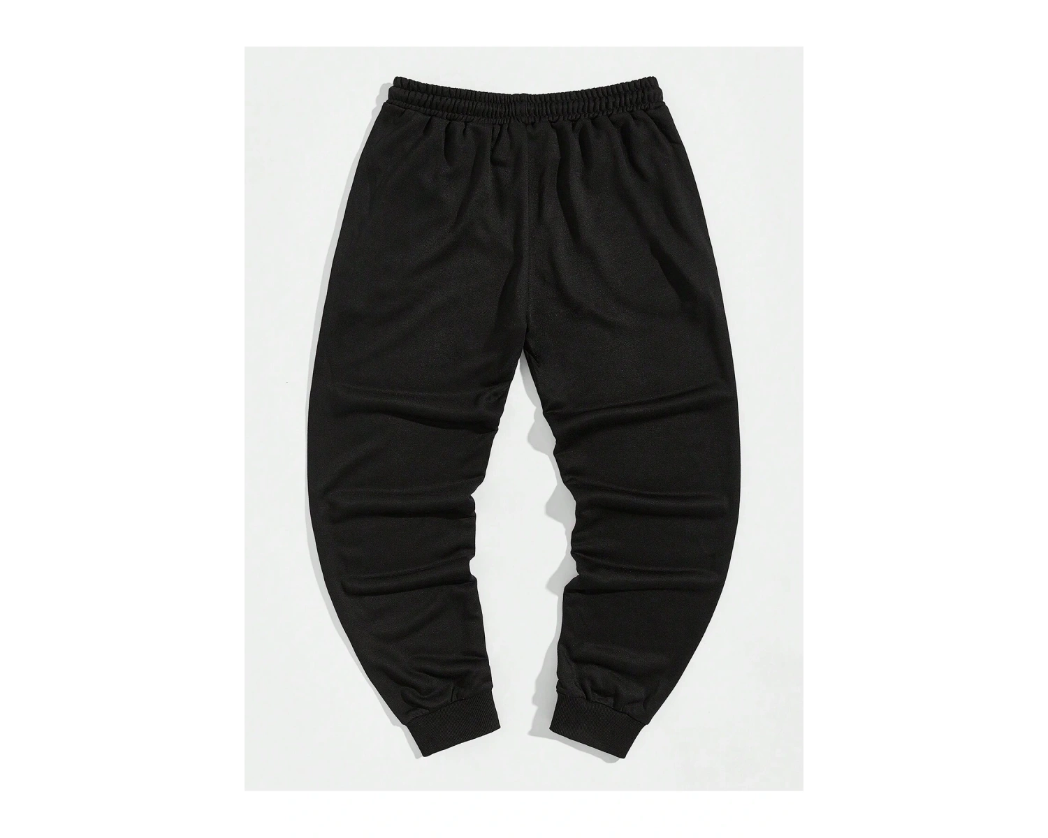 Street Life Guys Slogan Graphic Drawstring Waist Eşofman Altı