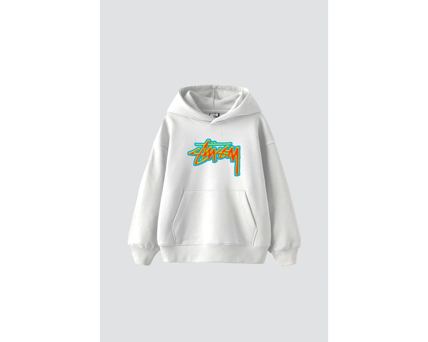 Sts Thermal Baskılı Oversize Unisex Beyaz