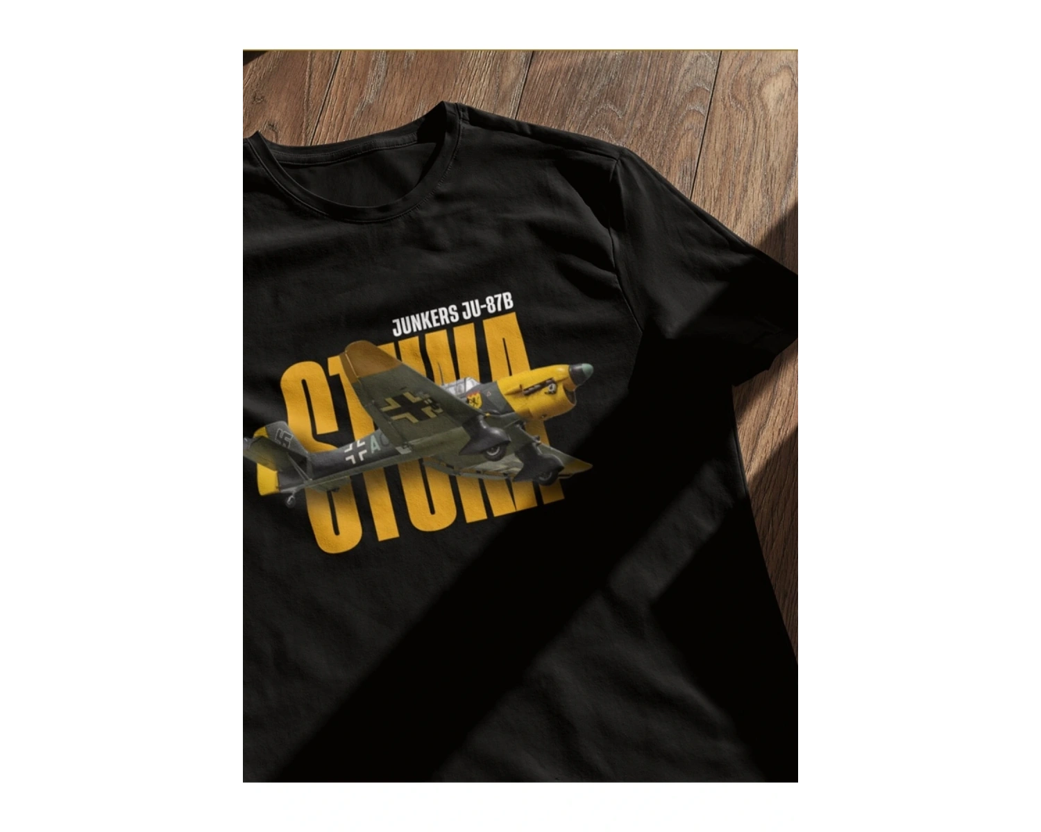 Stuka Siyah T-shirt
