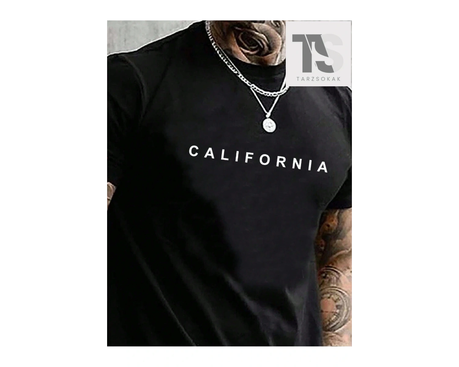 SUMWON Önü Baskılı Regular Fit Tişört