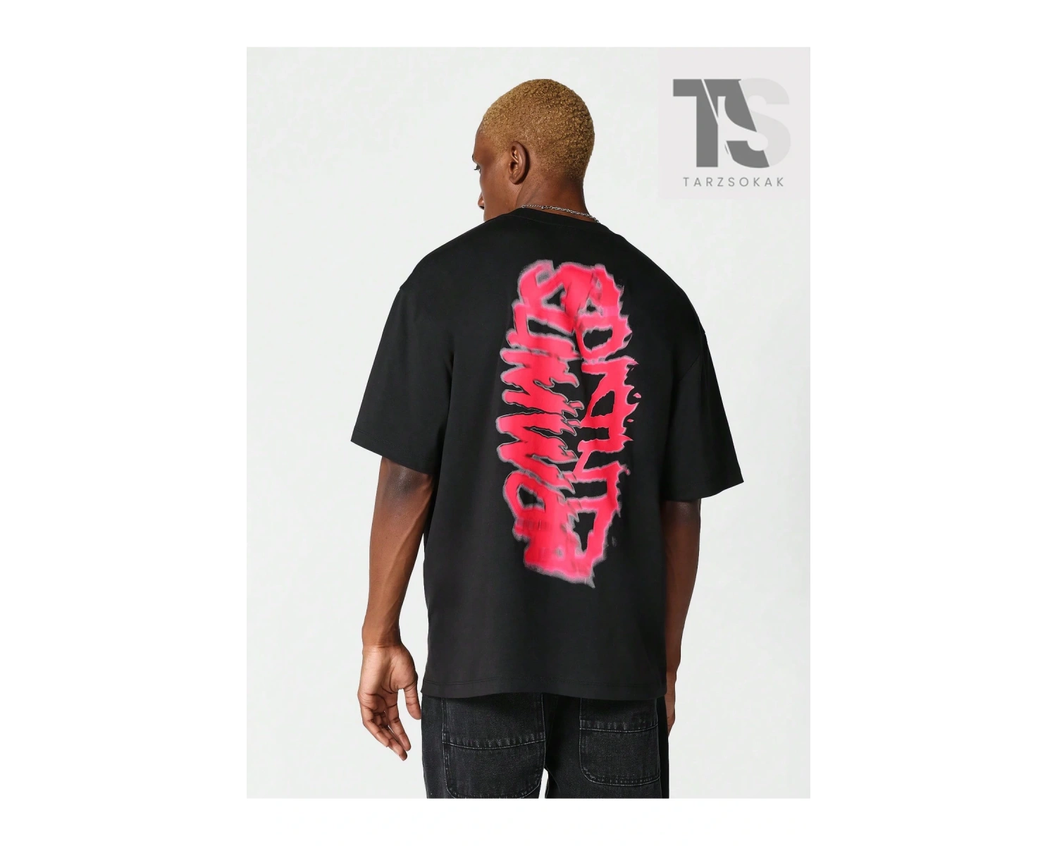 SUMWON Önü ve Arkası Baskılı Tişört