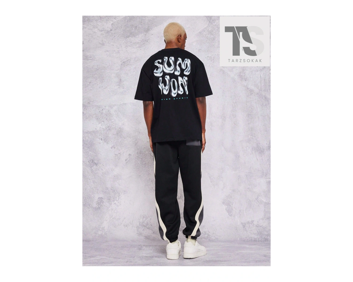 SUMWON Önü ve Arkası Baskılı Tişört