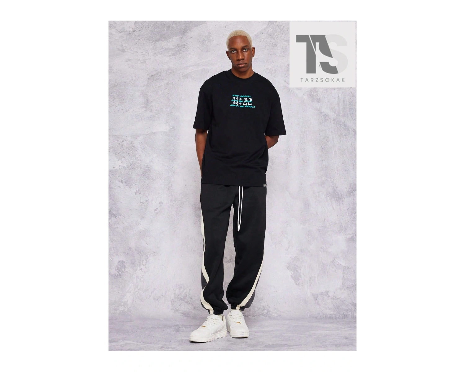 SUMWON Önü ve Arkası Baskılı Tişört