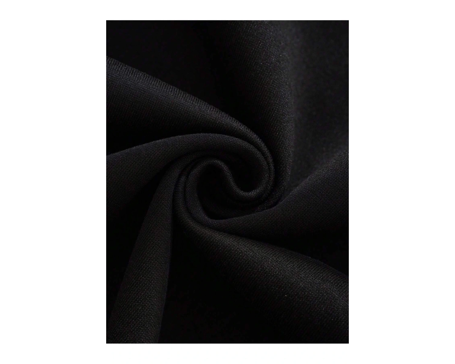 Sun & Moon Print Zip Up Drawstring Lined Hoodie Siyah