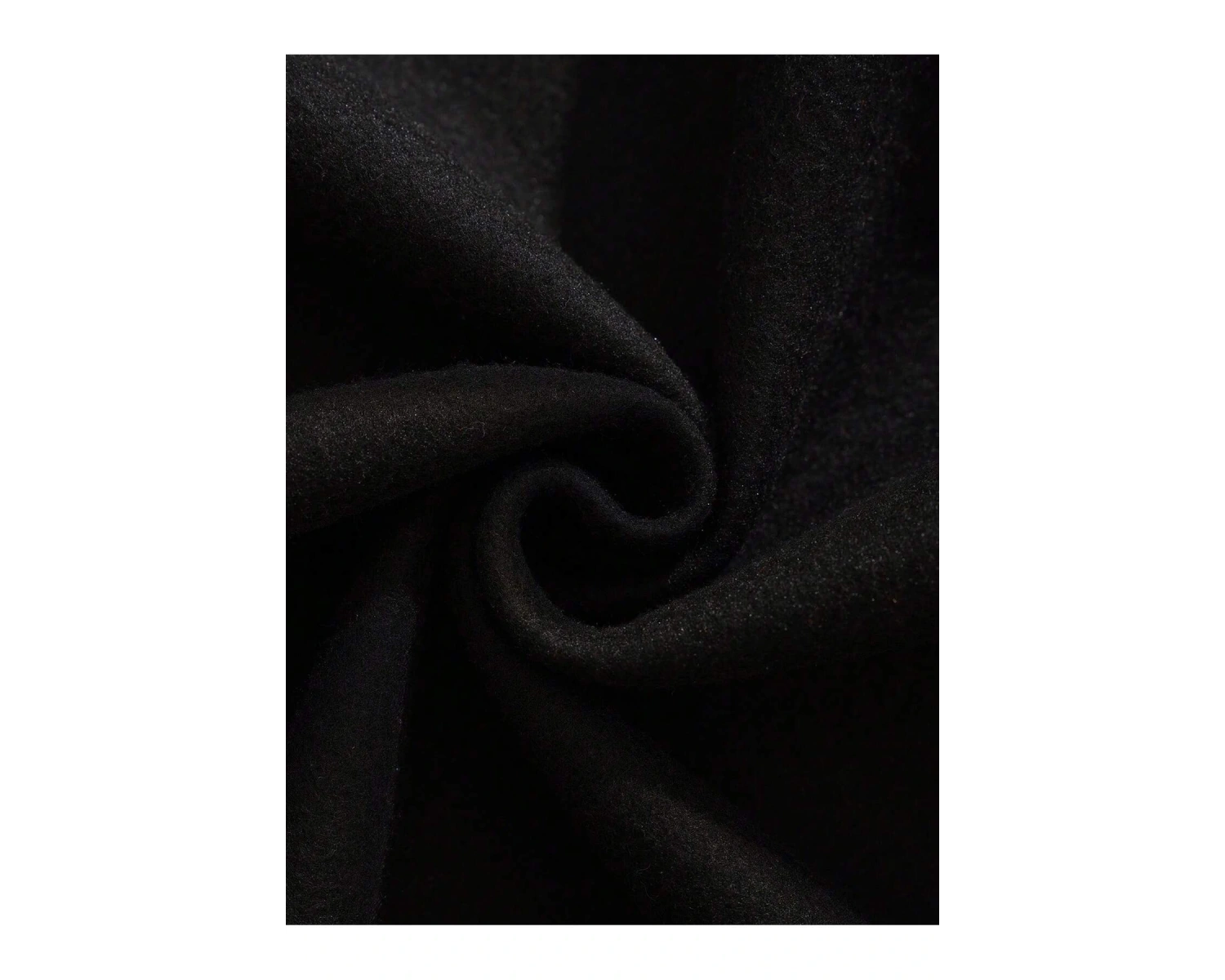 Sun & Moon Print Zip Up Drawstring Lined Hoodie Siyah