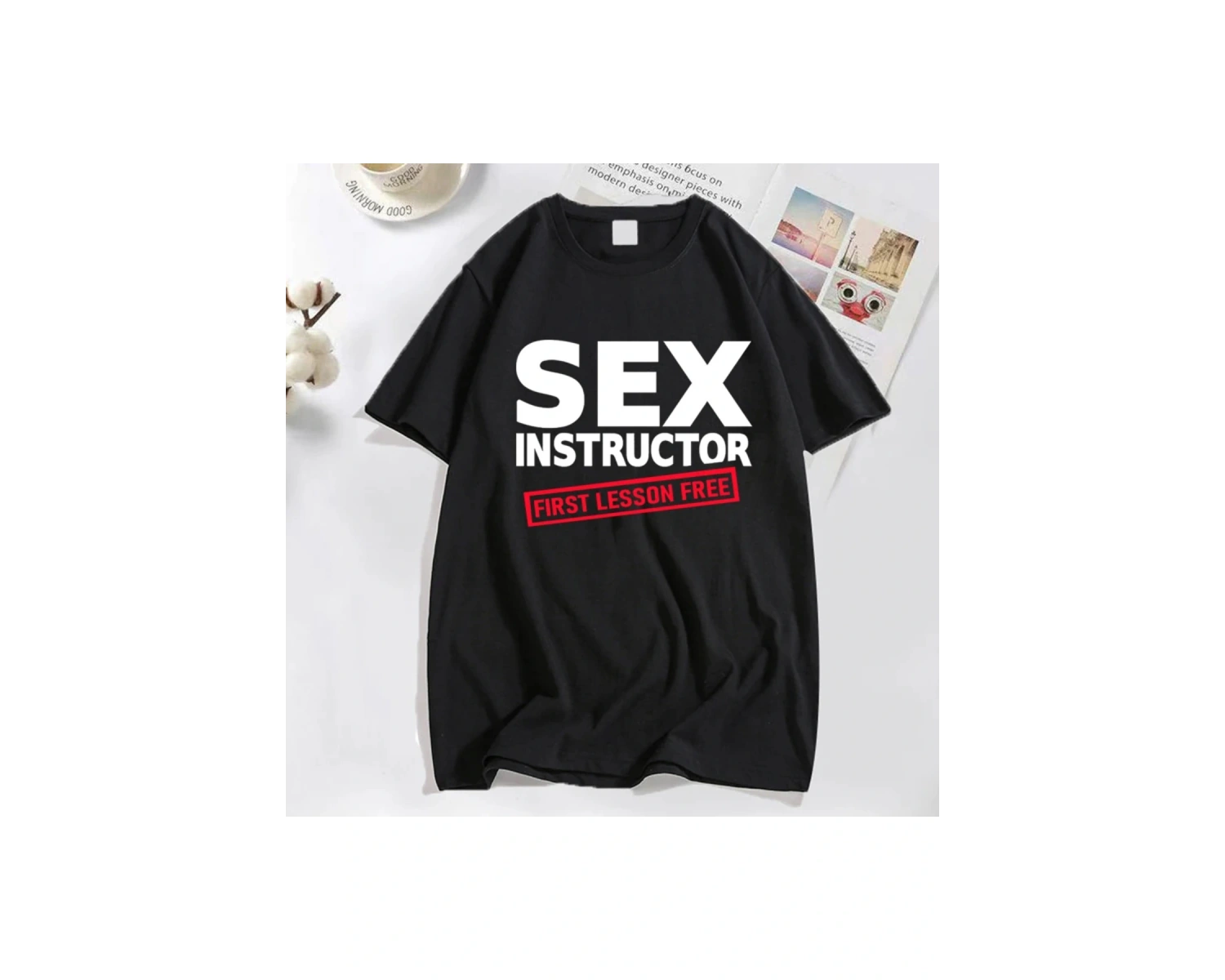 T Shirt Erkekler Yetişkin  Serin Şaka T-shirt Erkek