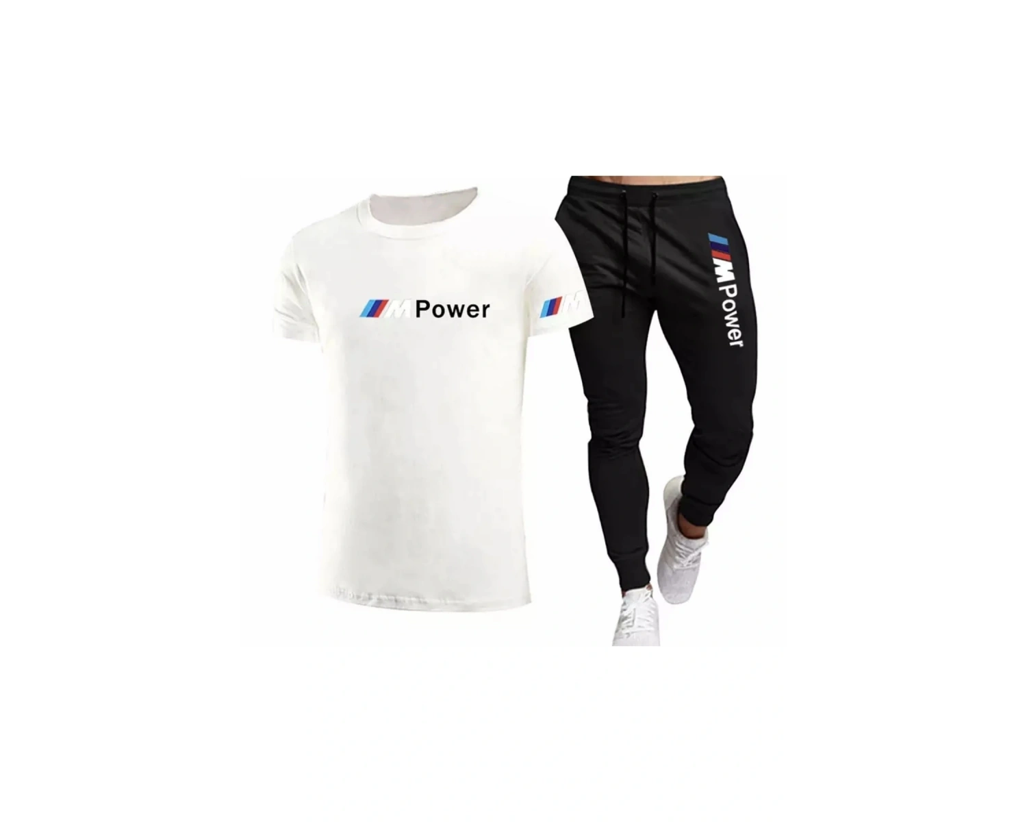 Ter Tutmayan %100 Pamuk Bmw Baskılı Kısa Kollu Yazlık Oversize Erkek Eşofman Takımı