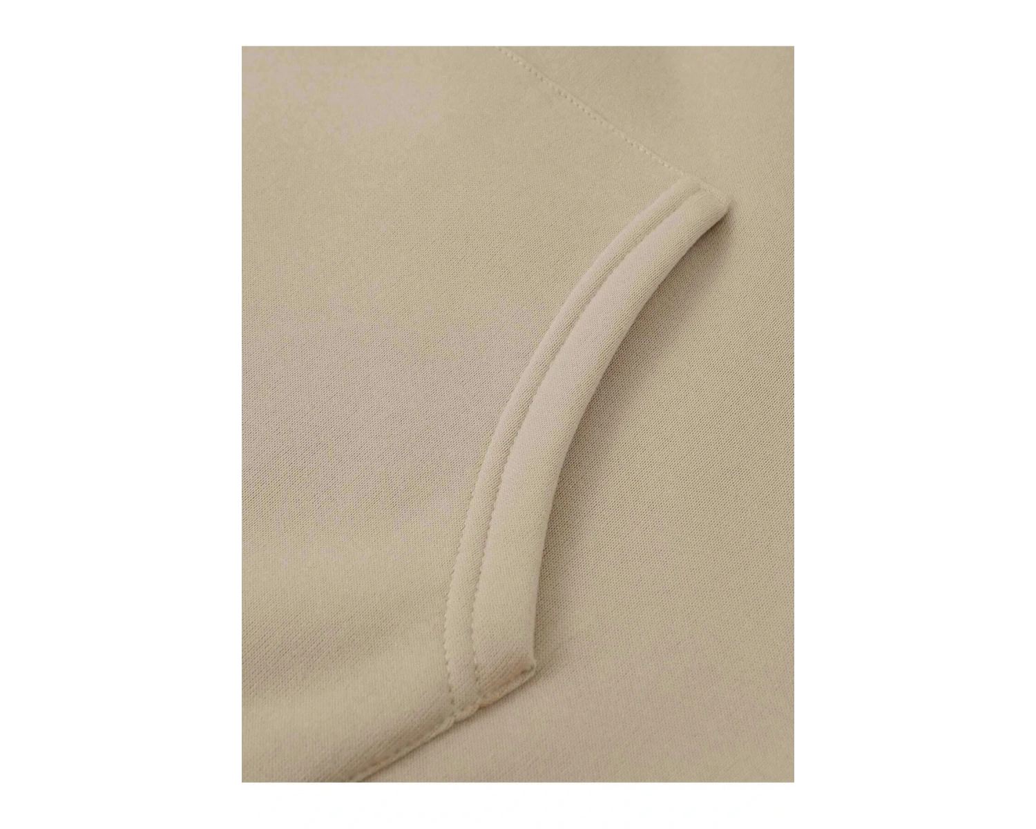 The Hope Renkli Baskılı Oversize Kapüşonlu Sweatshirt Bej