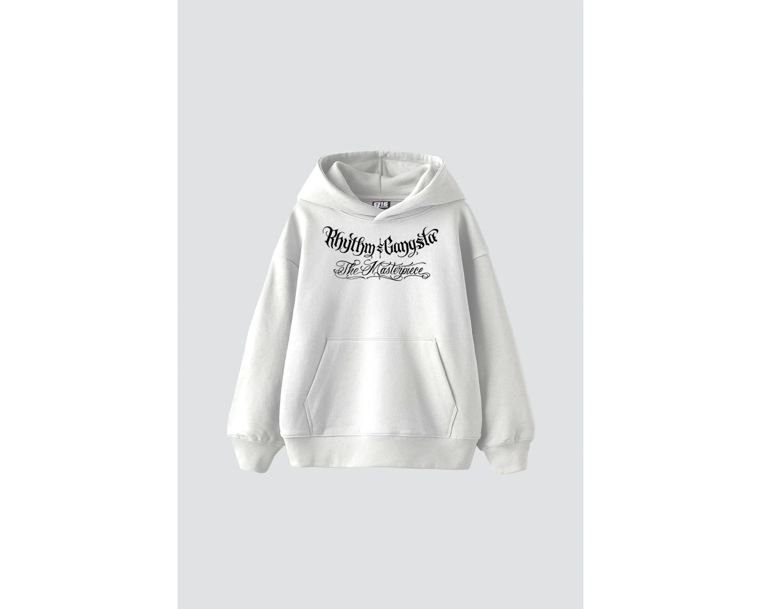 The Masterpiece Graffity Baskılı Oversize Unisex Beyaz