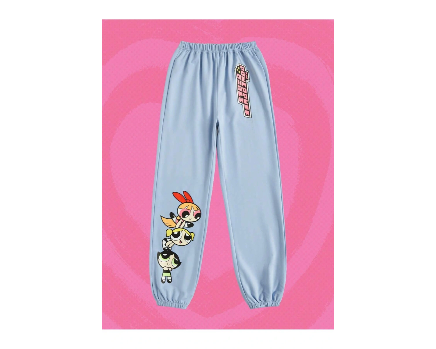 The Powerpuff Girls | Letter Cartoon Graphic 4 Mevsim Eşofman