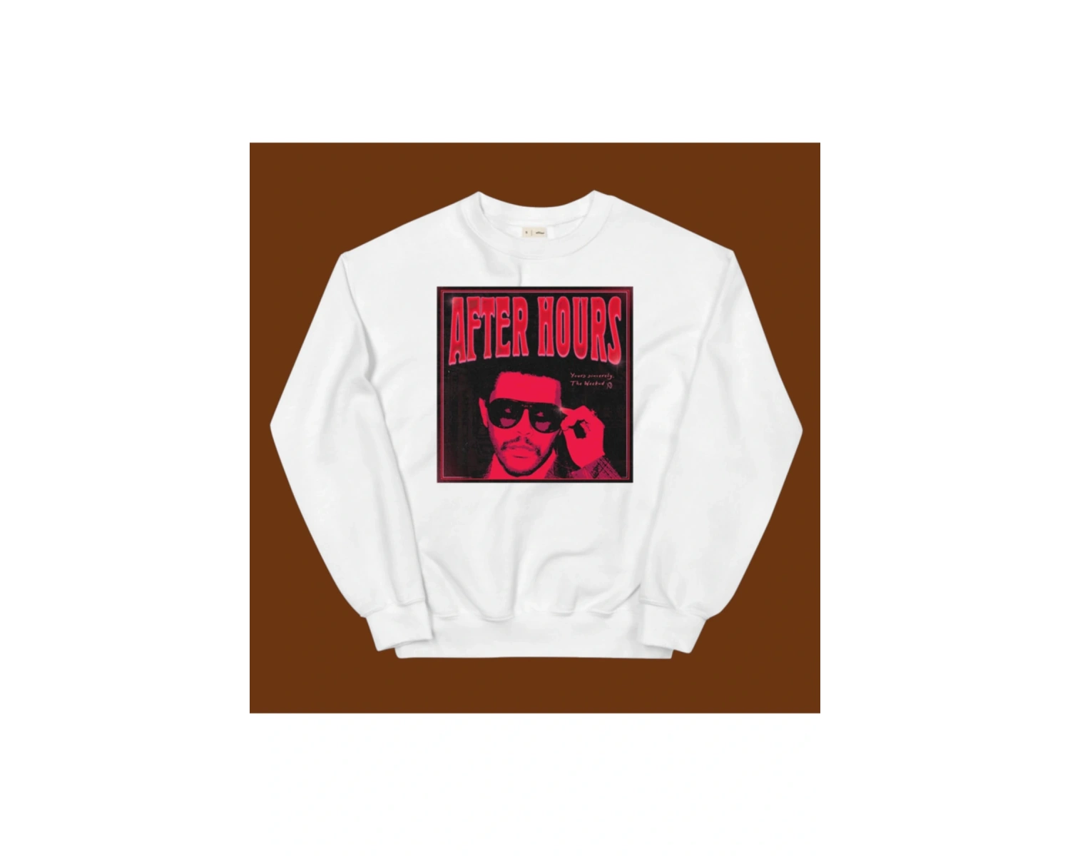 The Weekend Sweatshirt Beyaz